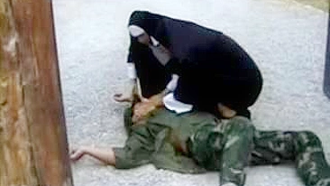 Wounded soldier fuck sinful nun he gets full recovery beyond monastery gates