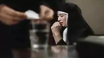 Japanese sinful nuns caught doing some dirty jobs and brutality fucked