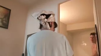 Sex with son makes mom forget about her daily chores and sorrows