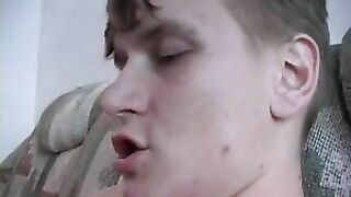 Sultry mom with huge ass in stockings rides thick cock of her son
