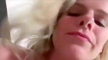 Guy enjoys taboo affair with blonde mom who is always hungry for his dick