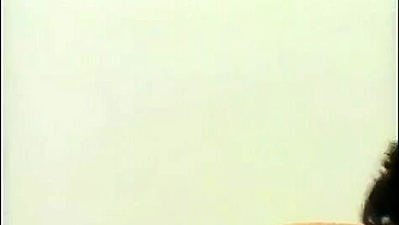 Slim brunette mom banged by stepson after washing his dick in bath