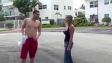 After jogging guy is lured into affair with sexy mom who is his neighbor