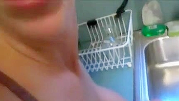 Laundry room is nice place for hot mom to get nailed by stepson