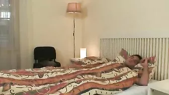 Boy wakes up because of mature blonde mom who needed to ride his cock Boy wakes up because of mature blonde mom who needed to ride his cock