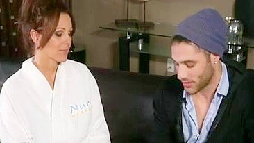 Mom exploits stepson's fuckstick to do hot XXX porn in the bathroom