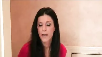 Brunette has ardent XXX sex with young man being caught by her mom