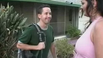 Brunette XXX slut is drilled by stepson's friend by the outdoor pool Brunette XXX slut is drilled by stepson's friend by the outdoor pool