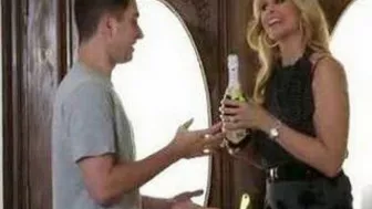 Guest has XXX sex with GF's mom whose twins are too big to resist