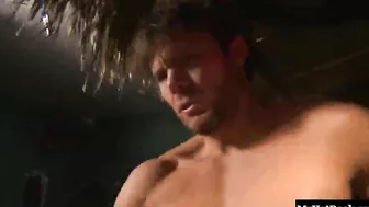 XXX whore needs stepson's cock to fuck her shaved pussy in the pub