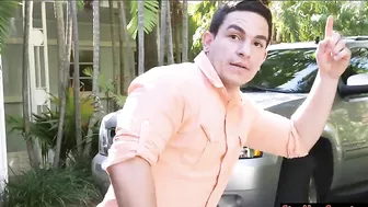 Busty mom supports stepson's XXX idea of a threesome with girlfriend