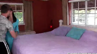 Boy is carnal with horny mom who has XXX sized balls-like boobies