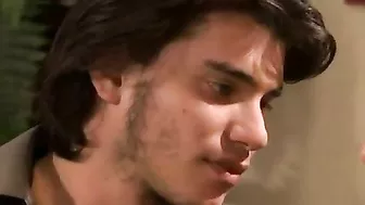 XXX sized cock fills wet vagina of the mom and covers it with sperm