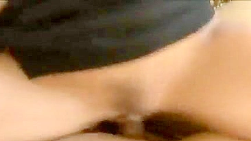 Cheating XXX whore has cock for pussy though it's her stepson's one