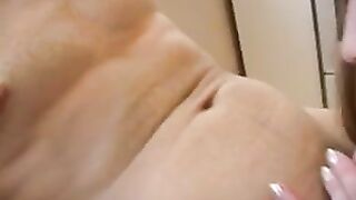 Stepson drills Russian mom on kitchen table in amateur XXX video