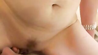 Stepson drills Russian mom on kitchen table in amateur XXX video