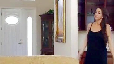 Mom with big tits drilled after playing piano in the nude for XXX lover