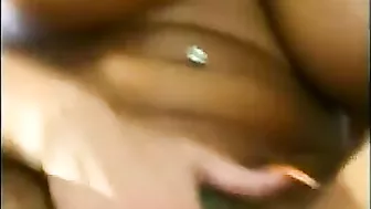 Sperm covers face of mom after XXX sex with the much younger man