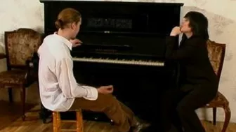 Lucky boy has XXX affair with friend's mom who is piano teacher