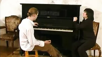 Lucky boy has XXX affair with friend's mom who is piano teacher