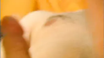 Horny boy wakes up mature blonde mom and fucks her XXX peach on sofa