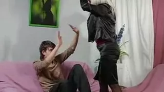 Stacked blond mom drags innocent stepson into forbidden XXX affair Stacked blond mom drags innocent stepson into forbidden XXX affair