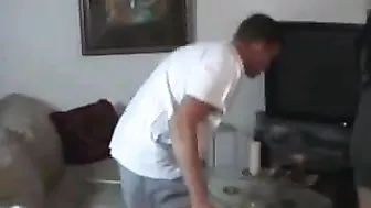 Bitchy mom punished by stepson who fucks her XXX twat in nice poses