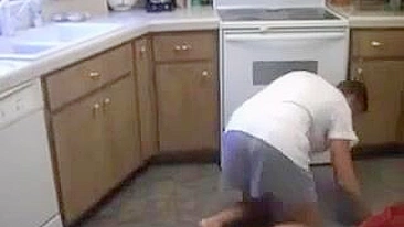 Bitchy mom punished by stepson who fucks her XXX twat in nice poses