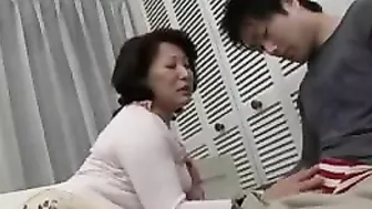 Mature Japanese mom sucks and rides stepson's hard XXX fuckstick Mature Japanese mom sucks and rides stepson's hard XXX fuckstick
