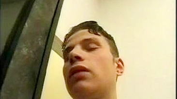 Blond mom catches stepson spying on her and they have XXX quickie