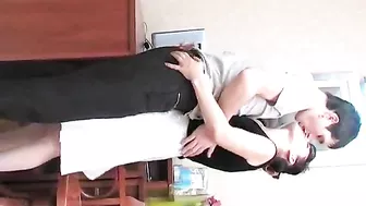 Modest mom who works as maid penetrated with client's XXX phallus