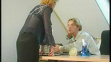 Clerk punished by imperious mom for watching XXX video in office