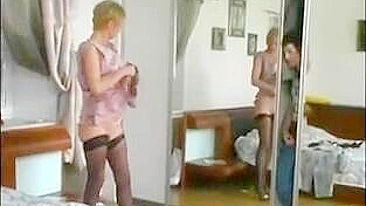 Strict mom punishes stepson by dragging him into XXX encounter on bed