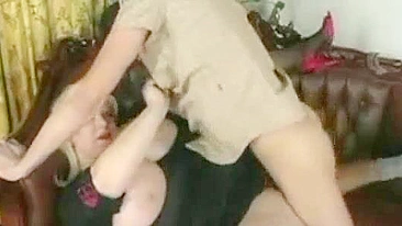 Naive student seduced by blonde BBW mom with huge XXX knockers