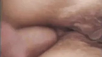 Stacked mom with XXX bush facialized after anal sex with student