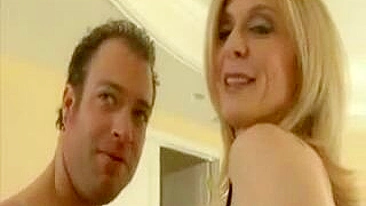 Luxurious mom permits hunk to fuck both her welcoming XXX holes