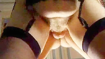 Boy with big XXX cock lured into anal sex with girlfriend's mom