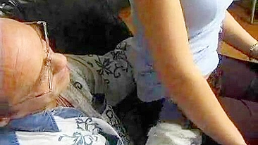 Boy with big XXX cock lured into anal sex with girlfriend's mom