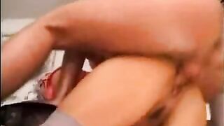 Comely mom has her XXX ass screwed by daughter's impudent boyfriend