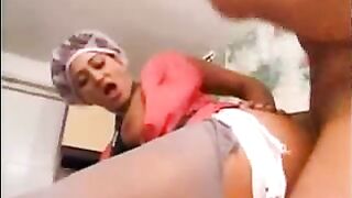 Comely mom has her XXX ass screwed by daughter's impudent boyfriend