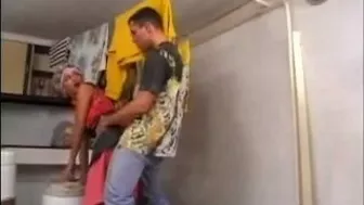 Comely mom has her XXX ass screwed by daughter's impudent boyfriend