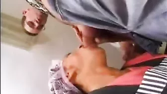 Comely mom has her XXX ass screwed by daughter's impudent boyfriend