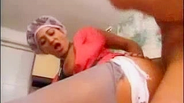 Comely mom has her XXX ass screwed by daughter's impudent boyfriend