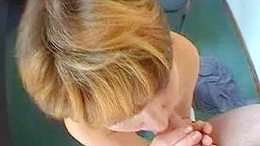 Short-haired mom strips naked and gets drilled at XXX audition