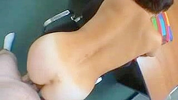 Short-haired mom strips naked and gets drilled at XXX audition