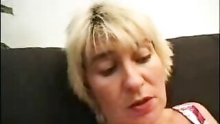 Naughty boy helps horny blond mom reach so needed XXX satisfaction