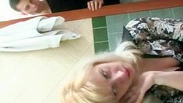Innocent mom dragged into XXX affair with daughter's BF in bathroom