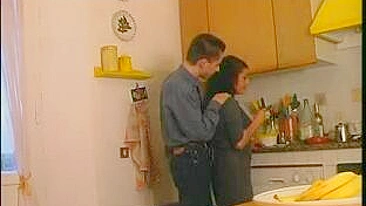 Mom teaches stepson and his naive girlfriend how to have XXX fun