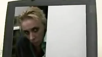 Blonde mom washes stepson in XXX shower then gets drilled by him