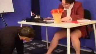 Naughty student drills XXX bush of mature teacher in the classroom Naughty student drills XXX bush of mature teacher in the classroom